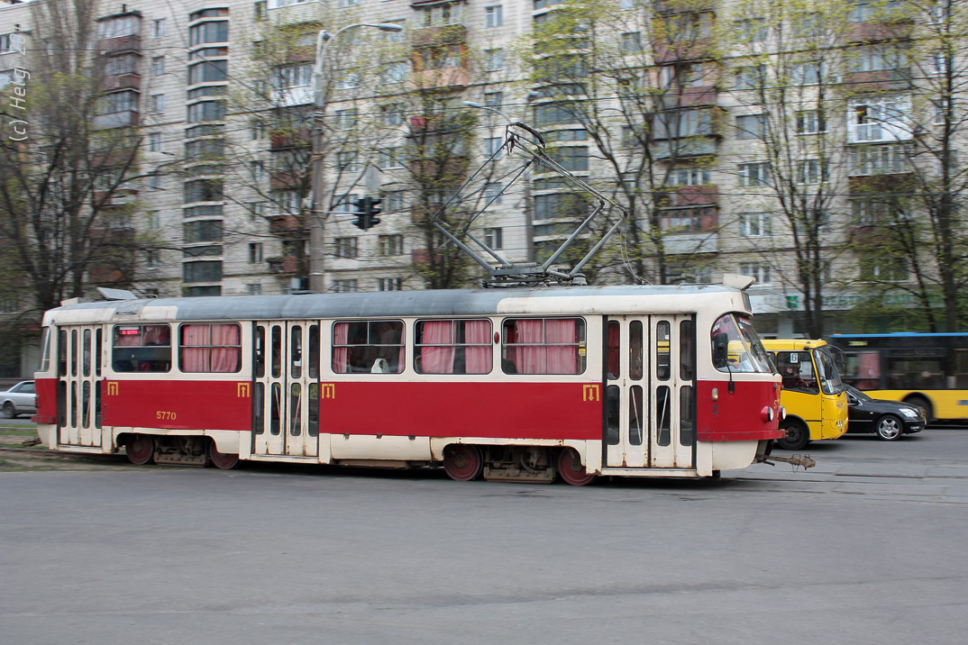 Киев, Tatra T3SU № 5770