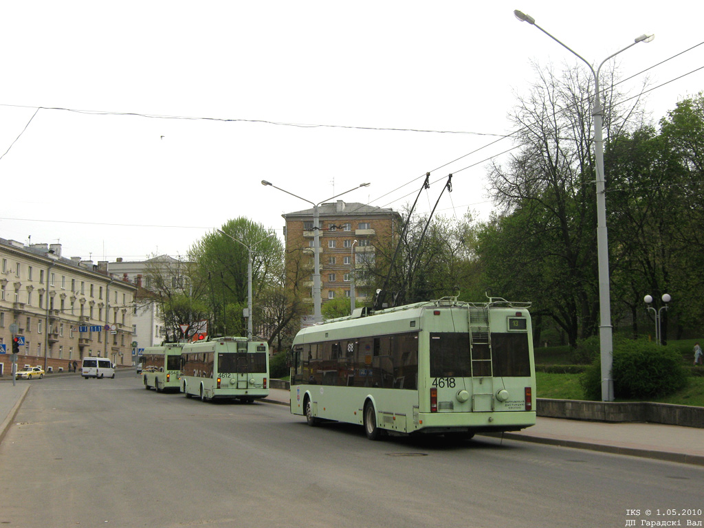 Минск, БКМ 321 № 4618; Минск, БКМ 321 № 4612; Минск — Конечные станции