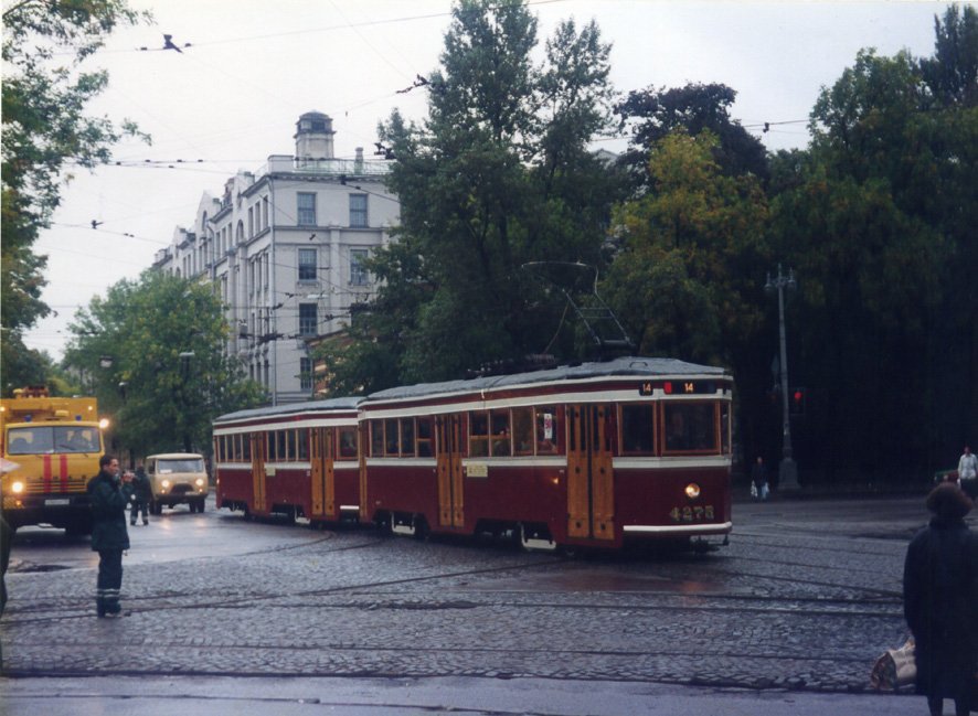 Санкт-Петербург, ЛМ-33 № 4275; Санкт-Петербург — Парад на 90-летие трамвая