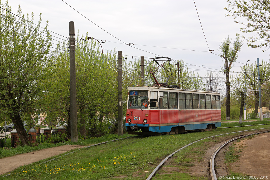 Тверь, 71-605А № 251; Тверь — Трамвайные линии: Заволжский район