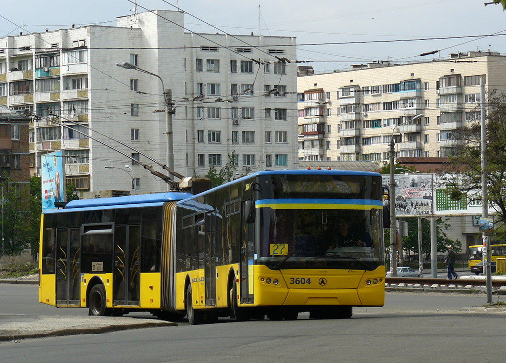 Киев, ЛАЗ E301D1 № 3604