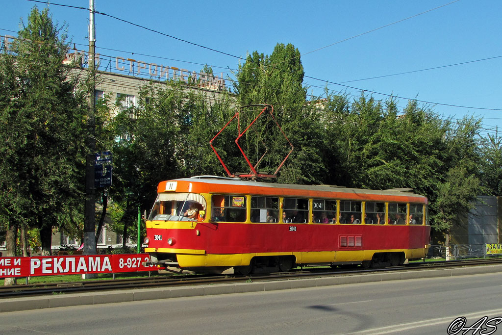 Волгоград, Tatra T3SU № 3041