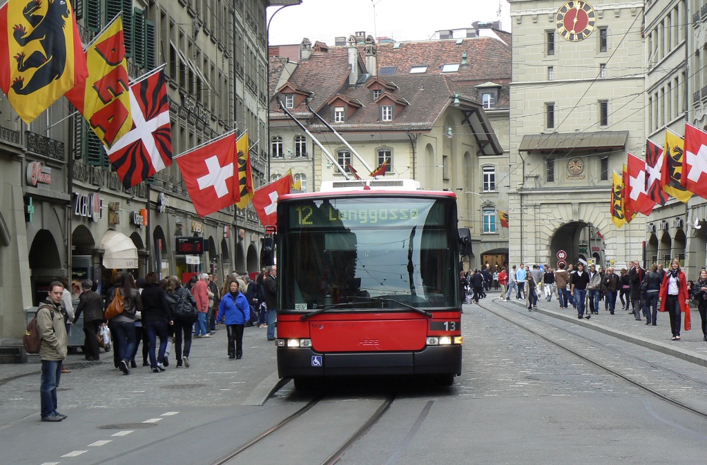 Берн, Hess SwissTrolley 2 (BGT-N1) № 13