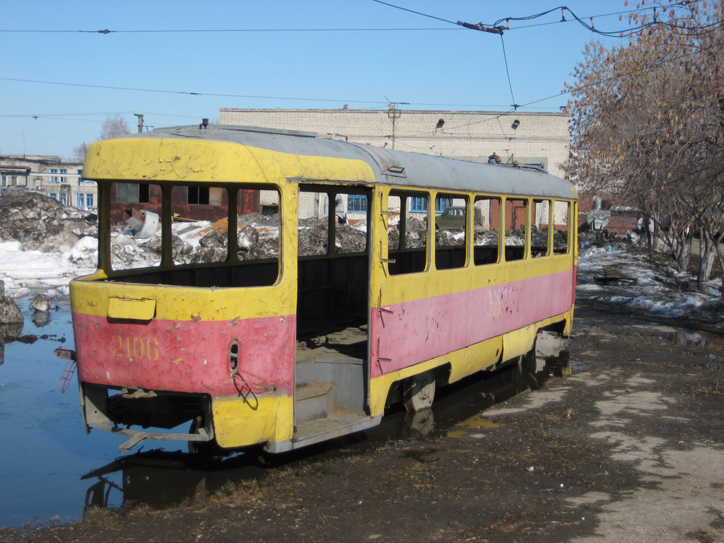 Ульяновск, Tatra T3SU (двухдверная) № 2106