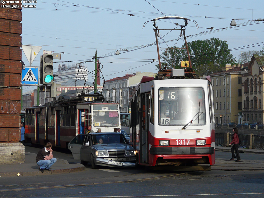 Санкт-Петербург, 71-134А (ЛМ-99АВ) № 1317 Санкт-Петербург, 71-134А (ЛМ-99АВ) № 1317
