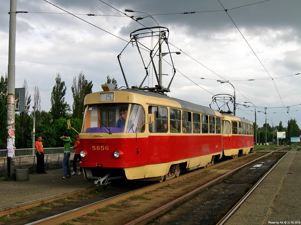 Киев, Tatra T3SU № 5856