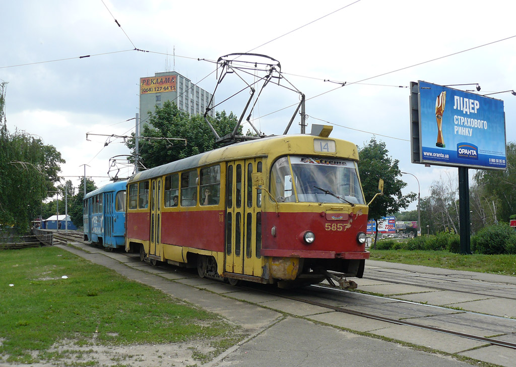 Киев, Tatra T3SU № 5857