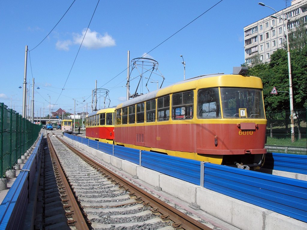 Киев, Tatra T3SU № 6010; Киев — Трамвайные линии: Скоростной трамвай