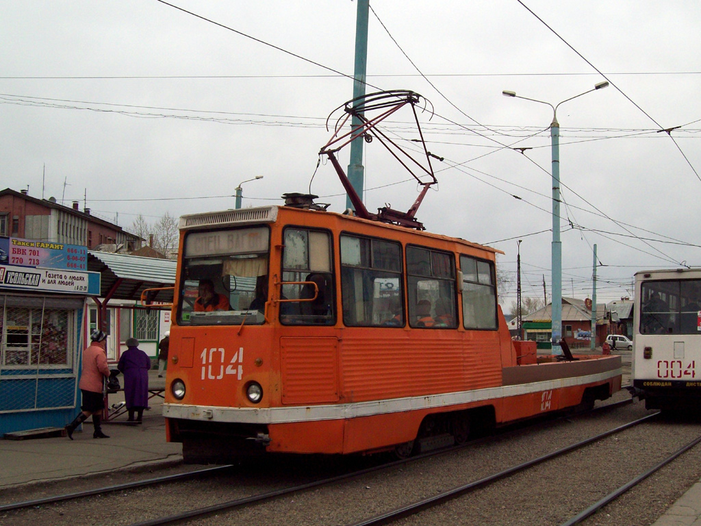 Усолье-Сибирское, 71-605 (КТМ-5М3) № 104