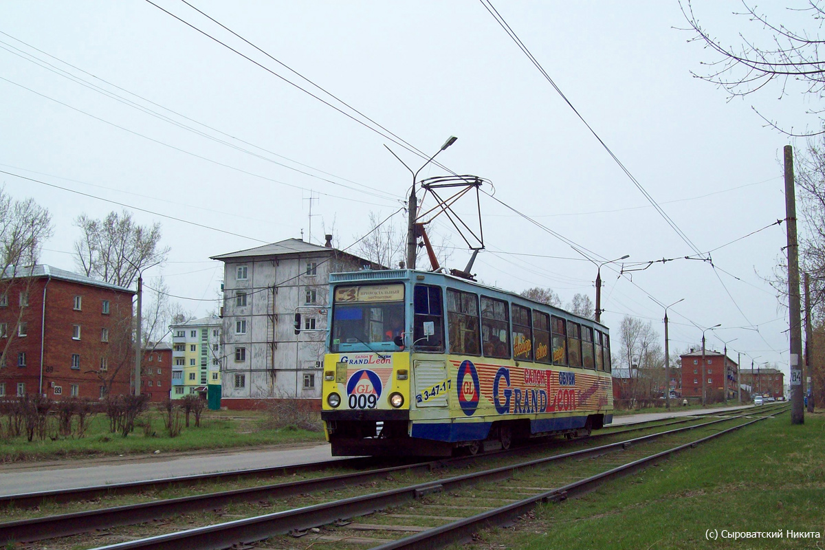 Усолье-Сибирское, 71-605 (КТМ-5М3) № 009