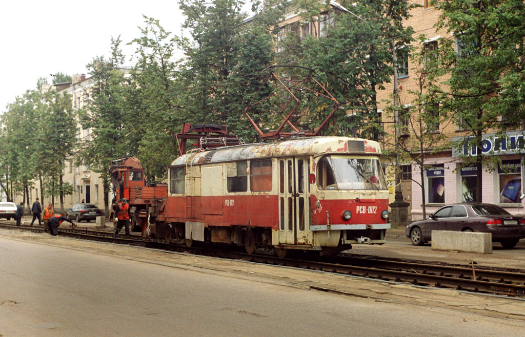 Тверь, Tatra T3SU № РСВ-002; Тверь — Строительство и ремонт трамвайных путей (1991 — 2018 гг.)
