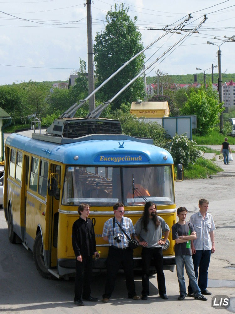 Тернополь — Экскурсия на троллейбусе Škoda 9Tr № 060 «Екскурсійний», 15.05.2010