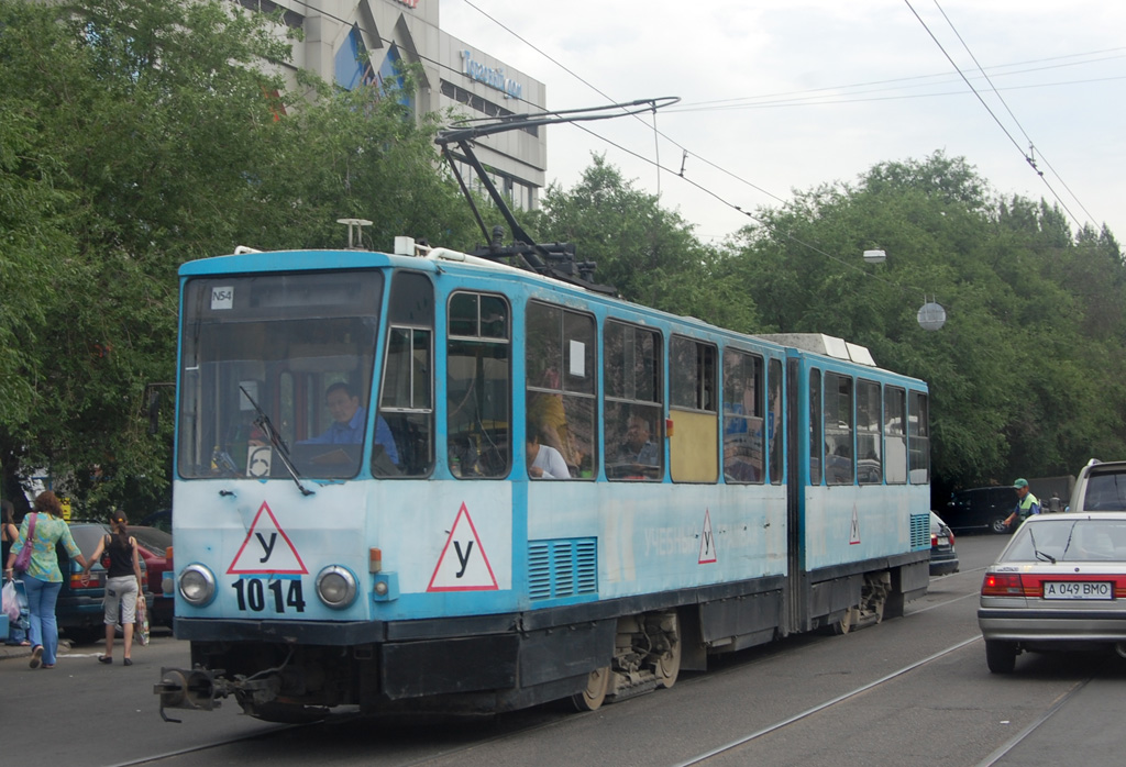 Алматы, Tatra KT4D № 1014