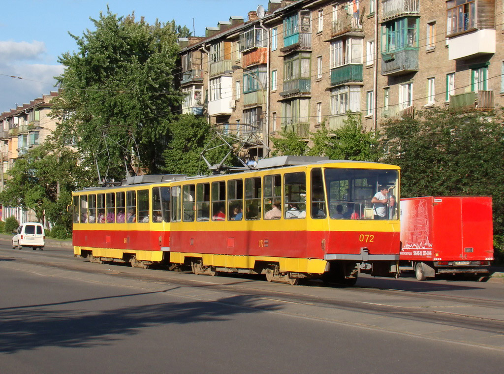 Киев, Tatra T6B5SU № 072