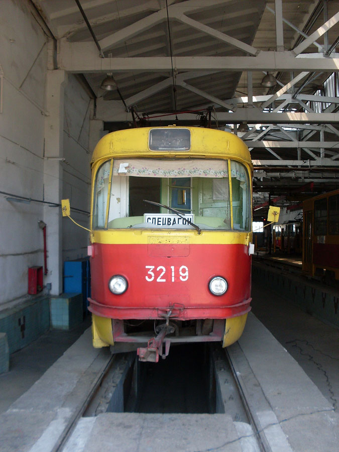 Барнаул, Tatra T3SU (двухдверная) № 3219