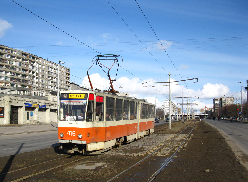 Калининград, Tatra KT4SU № 416