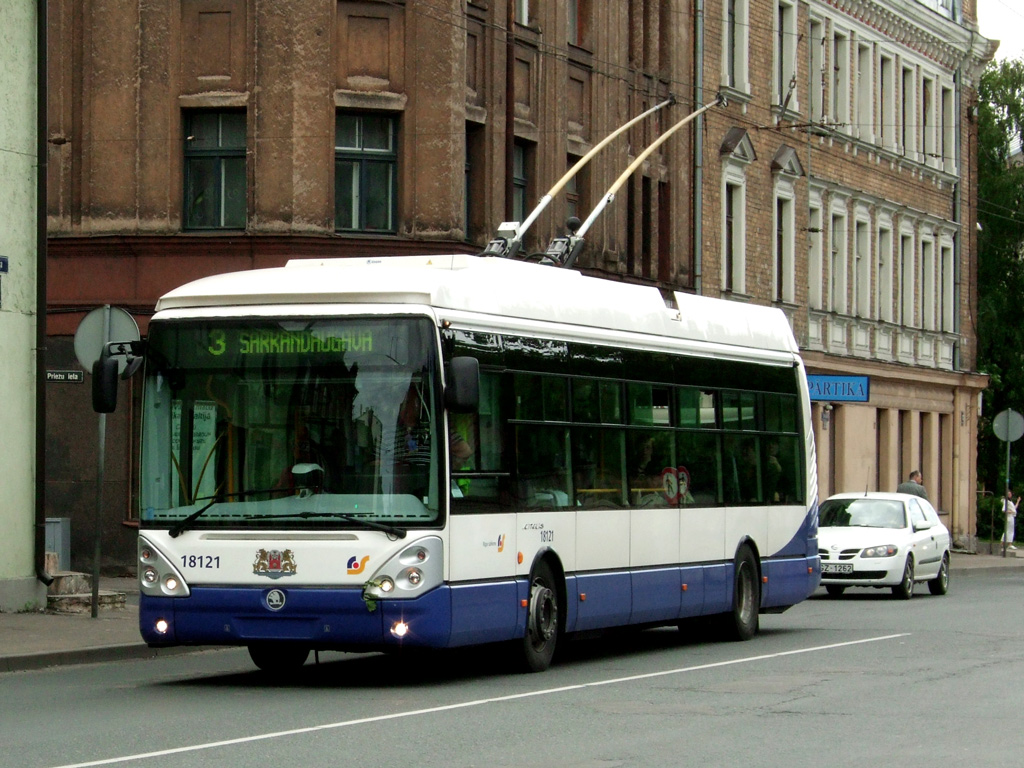 Рига, Škoda 24Tr Irisbus Citelis № 18121