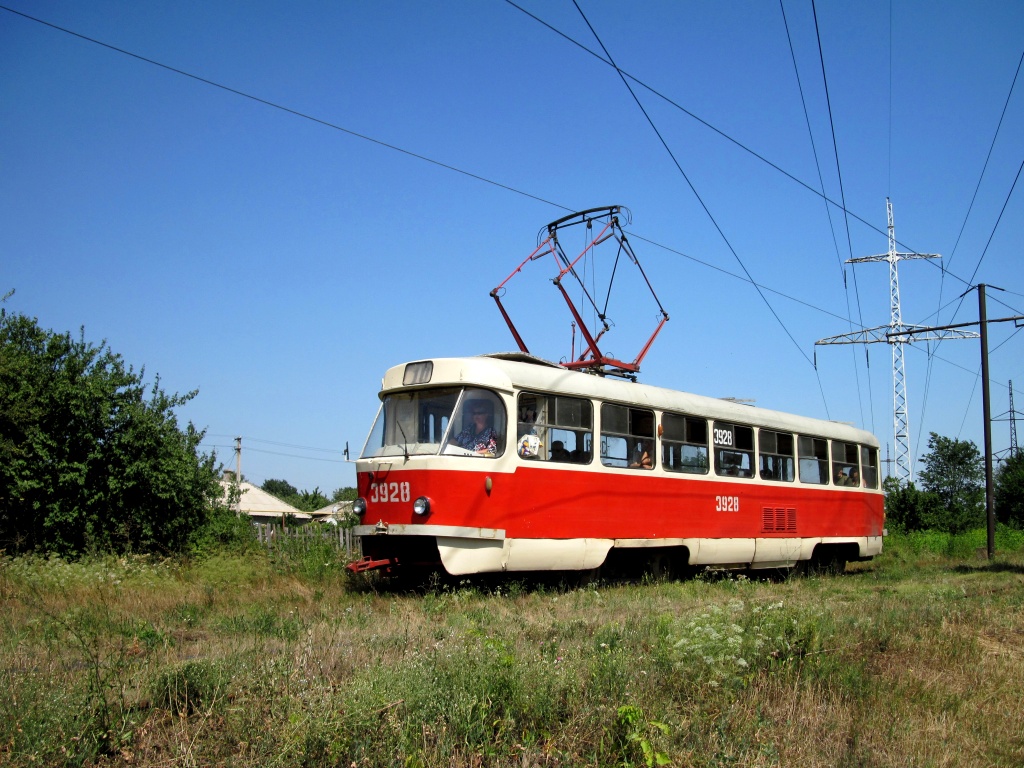 Донецк, Tatra T3SU № 3928