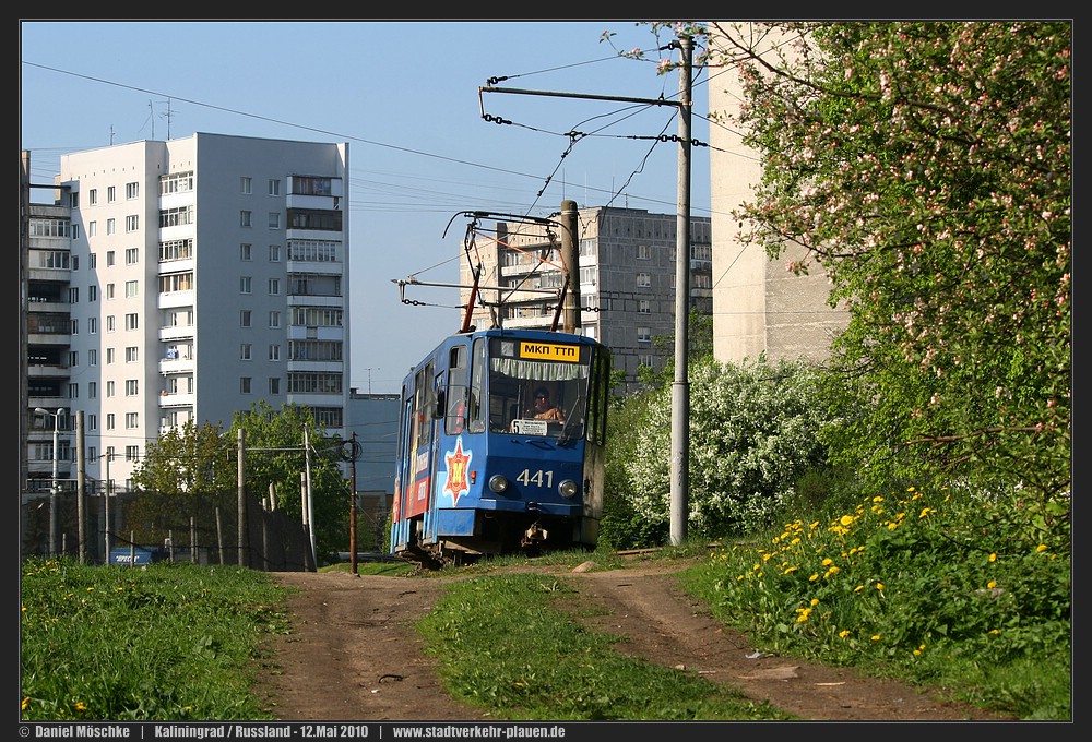 Калининград, Tatra KT4SU № 441