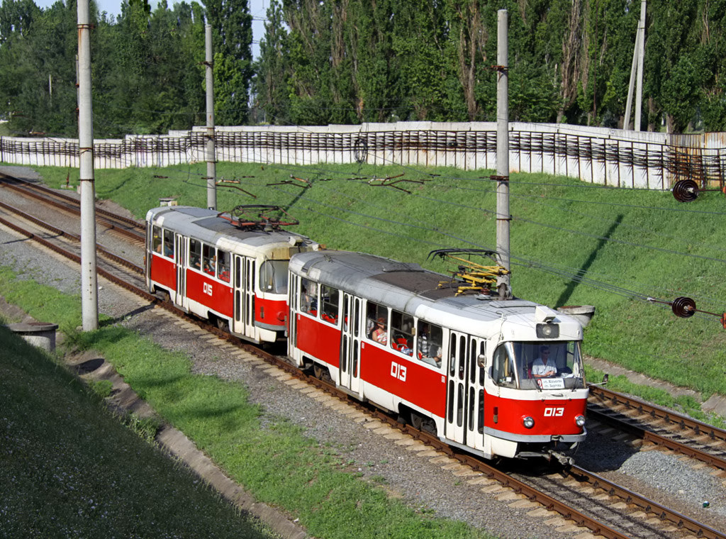 Кривой Рог, Tatra T3SU № 013; Кривой Рог, Tatra T3SU № 015