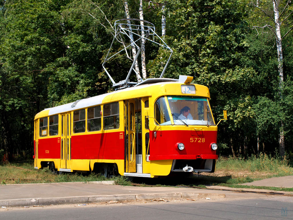 Киев, Tatra T3SU № 5728