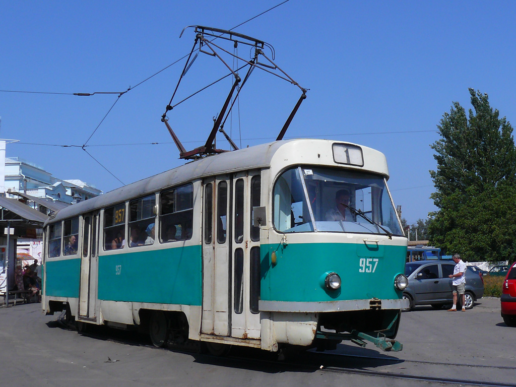 Донецк, Tatra T3SU № 957 (3957)