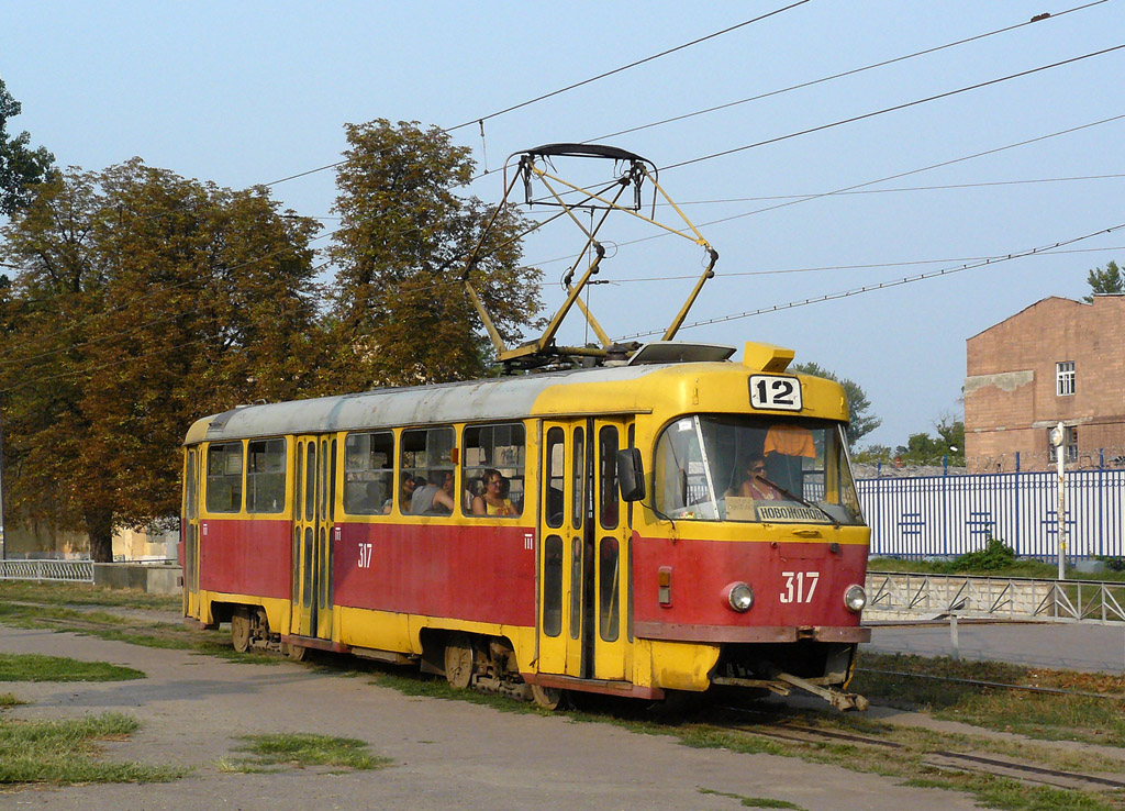 Харьков, Tatra T3SU № 317