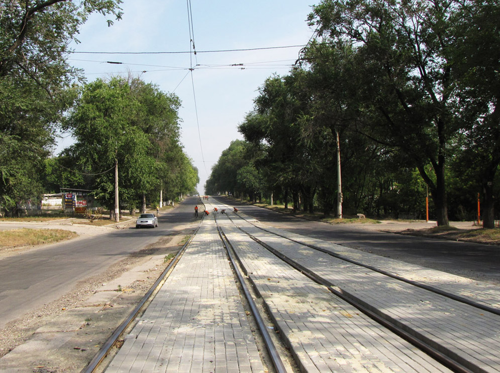 Донецк — Реконструкция и ремонт трамвайного пути; Донецк — Трамвайные линии: сеть 3-го депо