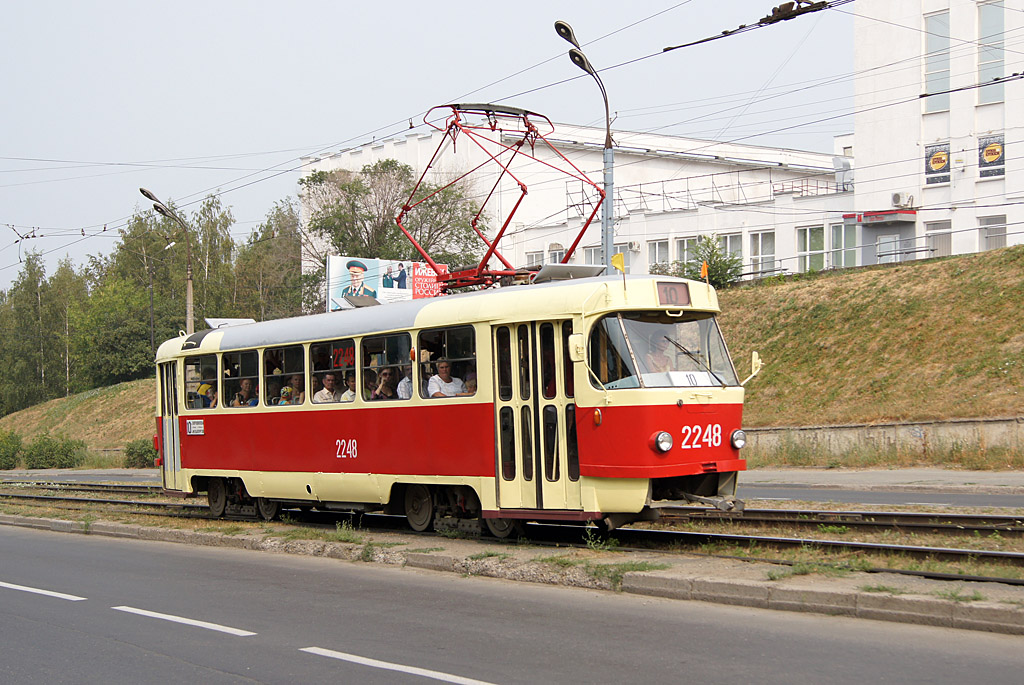 Ижевск, Tatra T3SU (двухдверная) № 2248