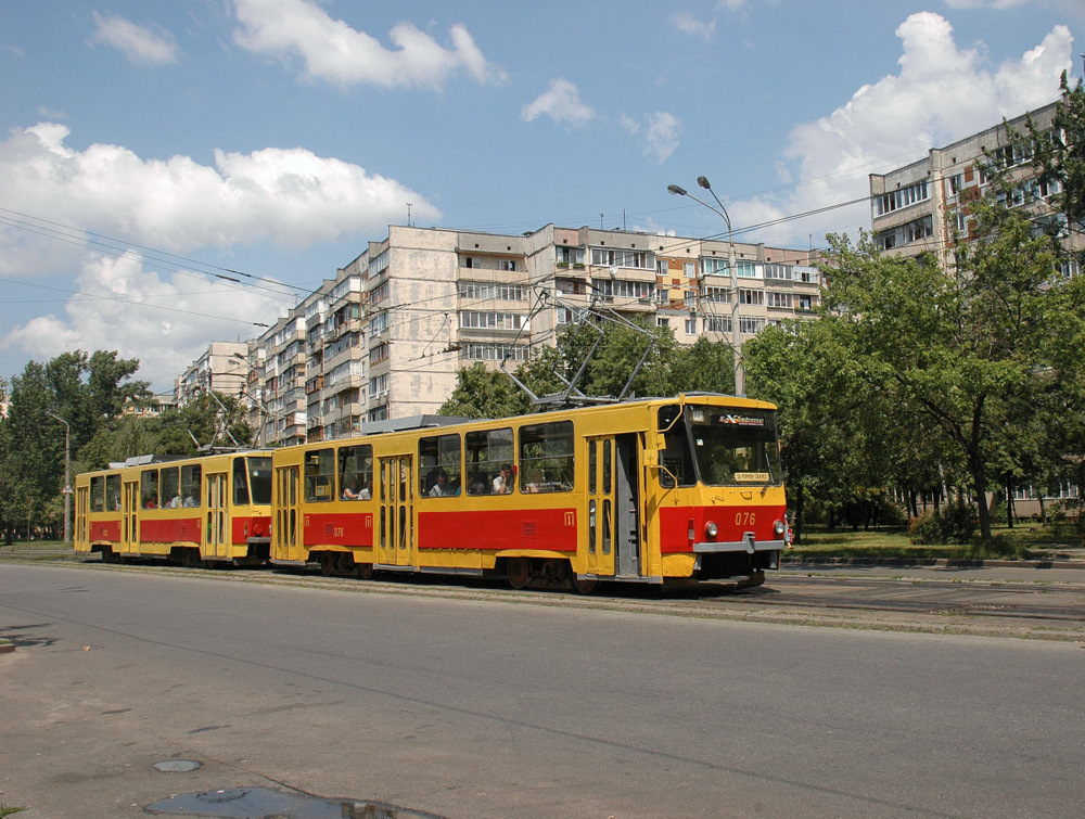 Киев, Tatra T6B5SU № 076