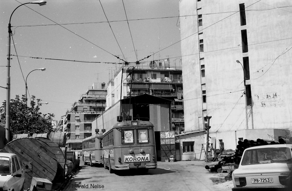 Афины, Lancia Esatau Casaro/CGE/Tubocar № 1091; Афины — Троллейбусы – старые фотографии
