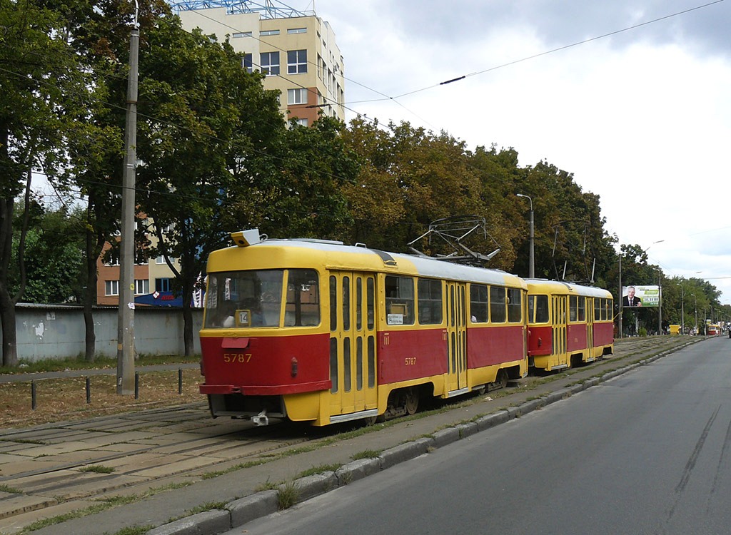 Киев, Tatra T3SU № 5787
