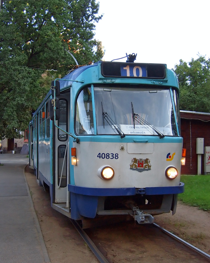 Рига, Tatra T3A № 40838