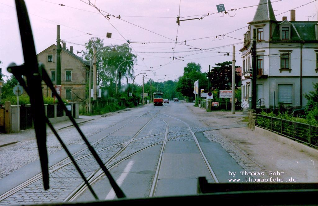 Дрезден — Поездки в кабине трамвая