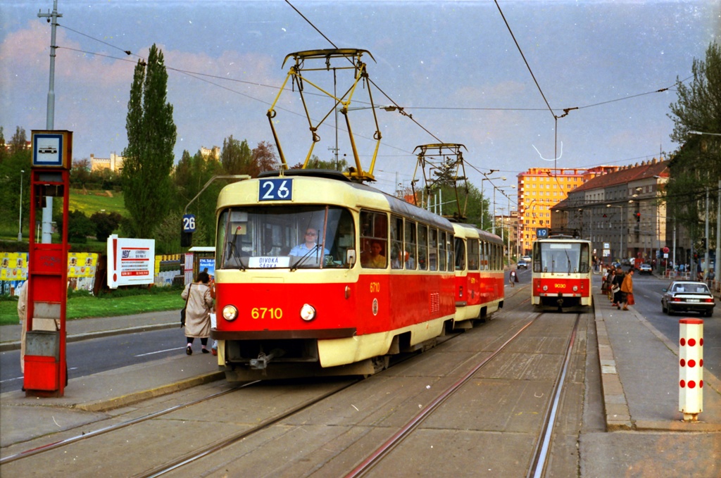 Прага, Tatra T3 № 6710
