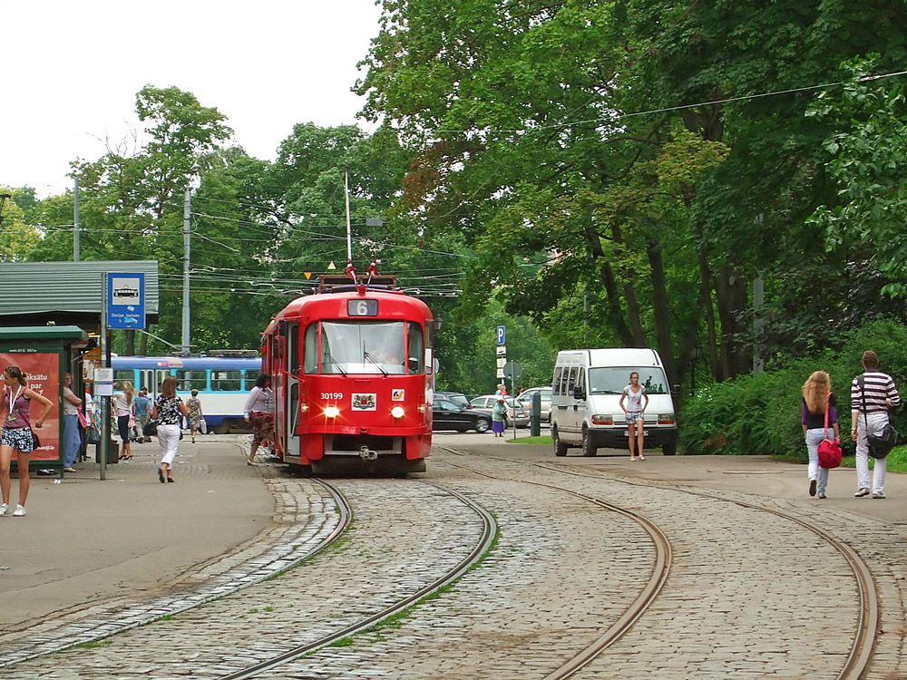 Рига, Tatra T3A № 30199; Рига — Трамвайные линии и инфраструктура