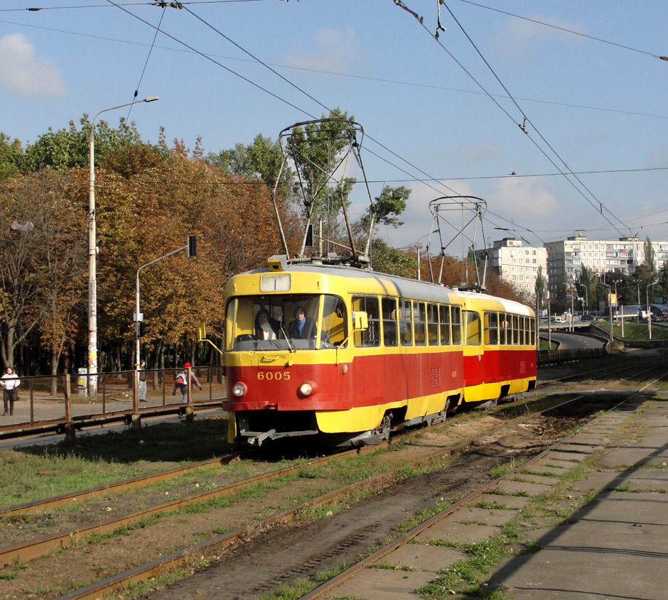 Киев, Tatra T3SU № 6005