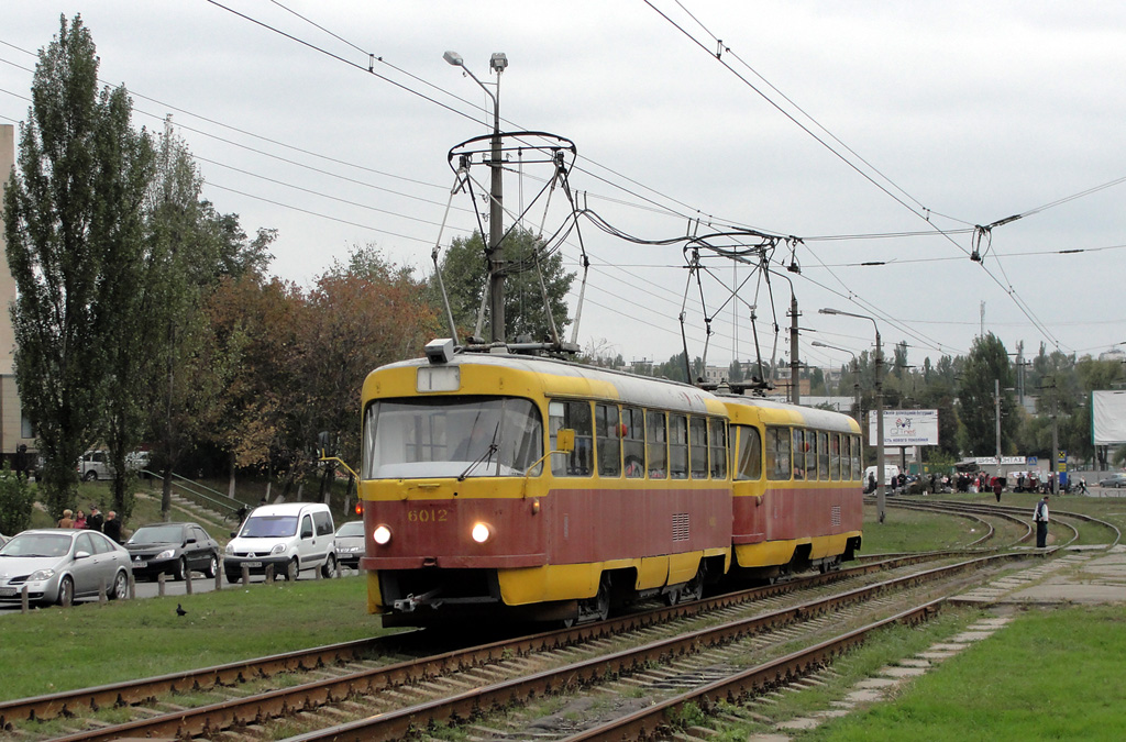 Киев, Tatra T3SU № 6012