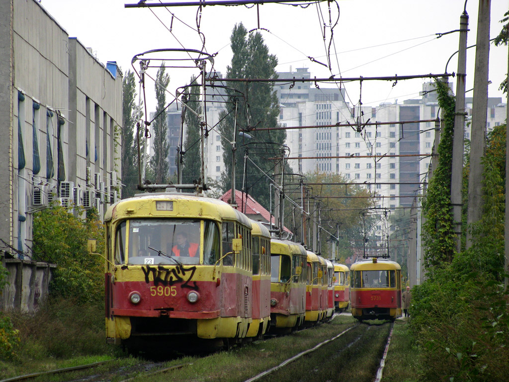 Киев, Tatra T3SU (двухдверная) № 5905