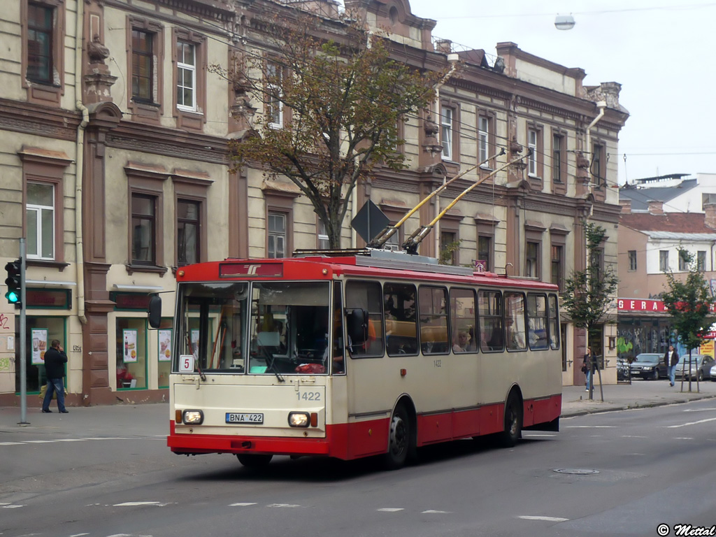 Вильнюс, Škoda 14Tr02 № 1422