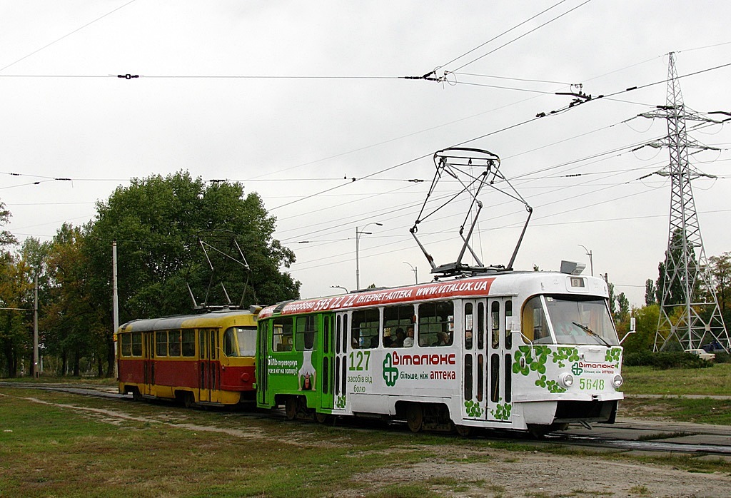 Киев, Tatra T3SU № 5648