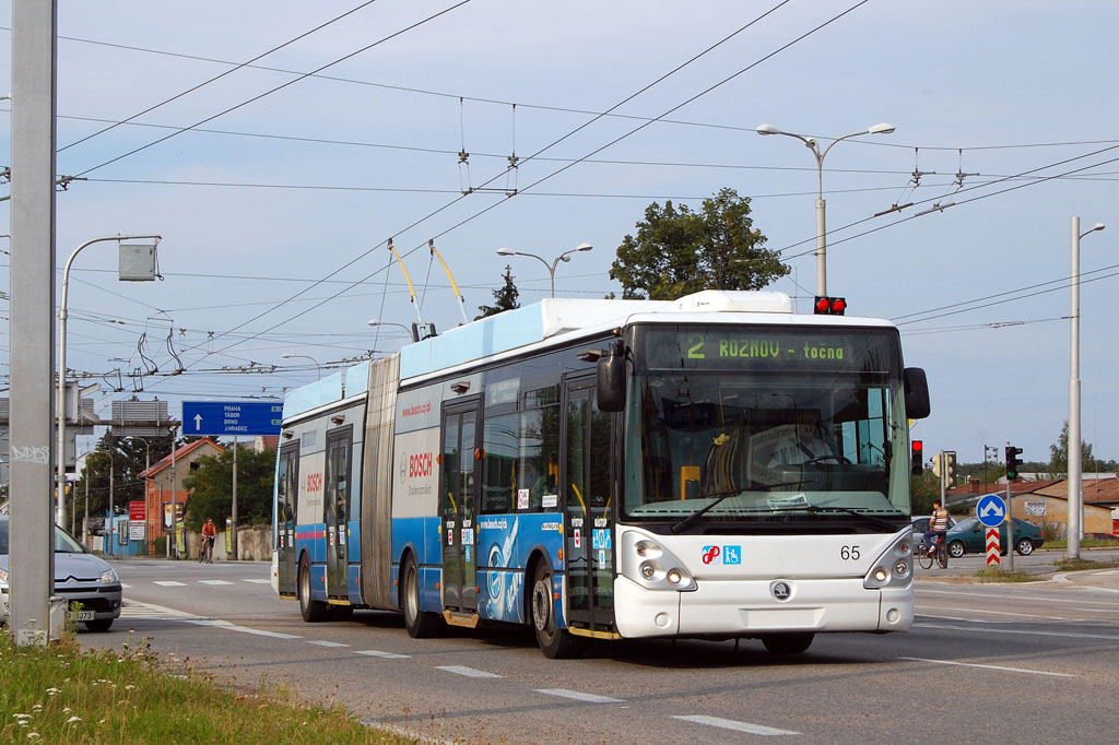 Ческе-Будеёвице, Škoda 25Tr Irisbus Citelis № 65