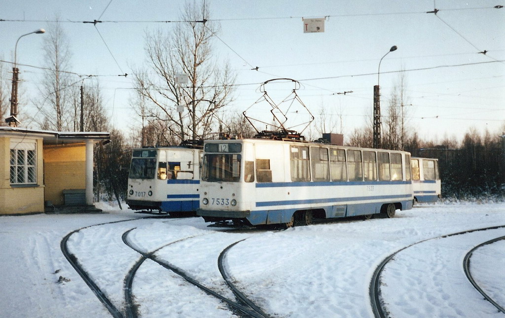 Санкт-Петербург, ЛМ-68М № 7533; Санкт-Петербург, ЛВС-86К № 7017