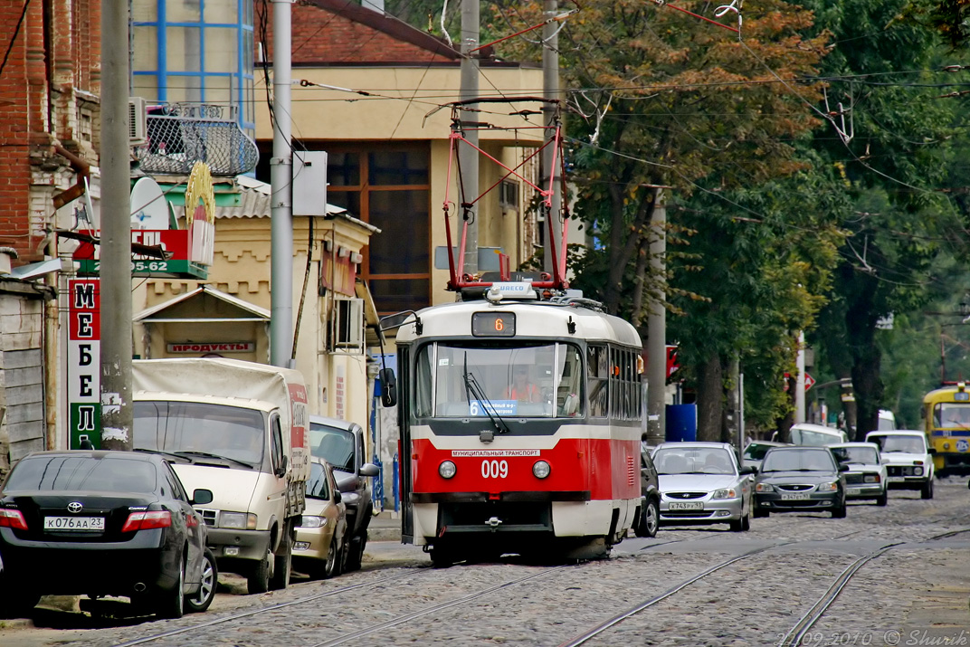 Краснодар, Tatra T3SU КВР ТРЗ № 009
