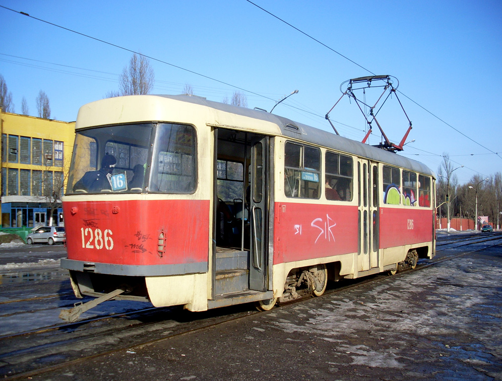 Днепр, Tatra T3SU № 1286