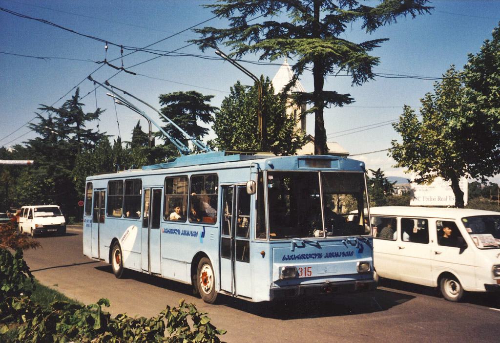Тбилиси, Škoda 14Tr02 № 315
