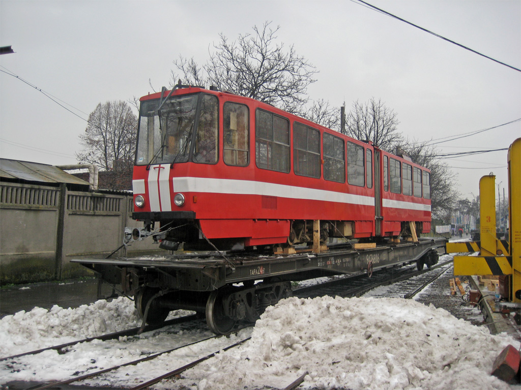 Винница, Tatra KT4SU № 211; Винница — Отправка вагонов в Житомир