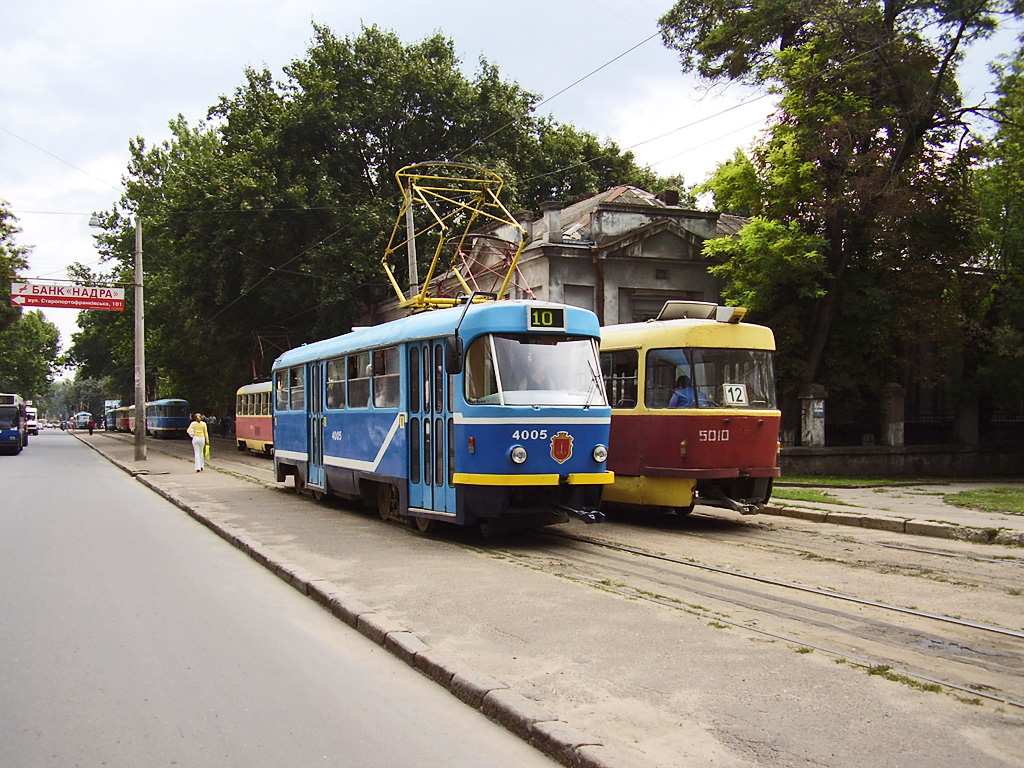 Одесса, Tatra T3R.P № 4005