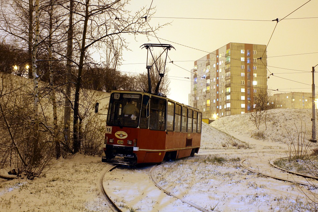 Силезские трамваи, Konstal 105Na № 424