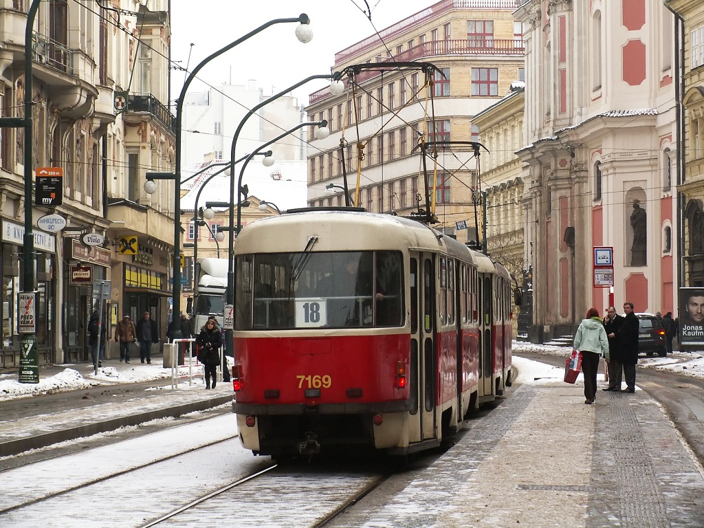 Прага, Tatra T3SUCS № 7169